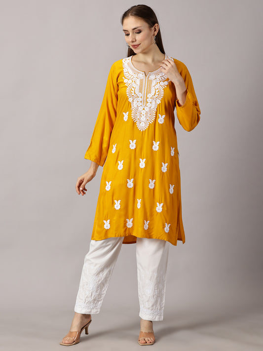 chikan kurti