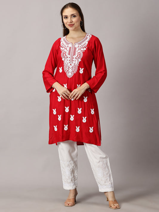 chikan kurti