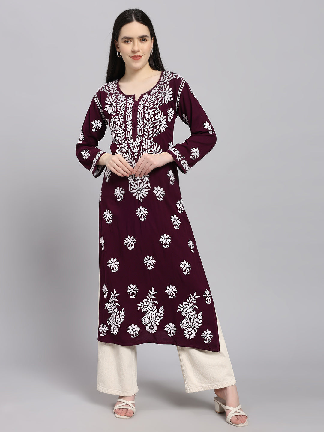 ChikanKari Kurti 