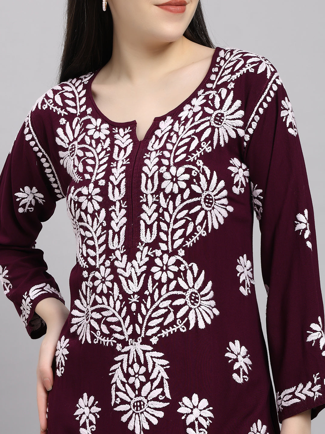 ChikanKari Kurti 