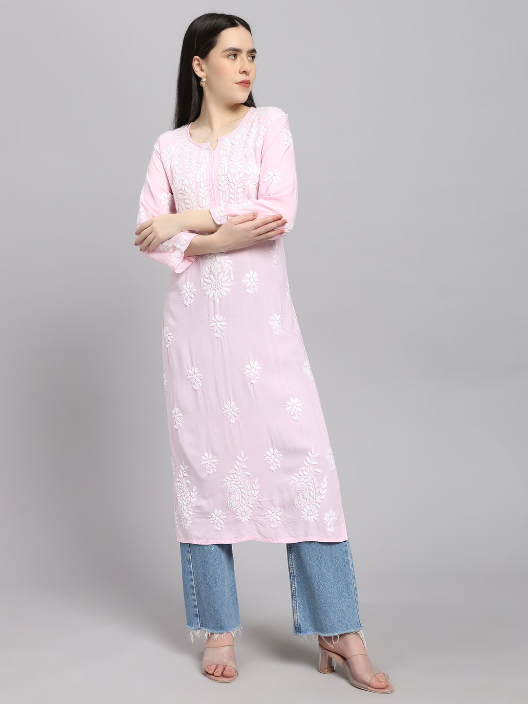 ChikanKari Kurti 
