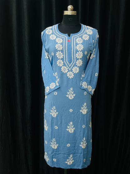 chikan kurti