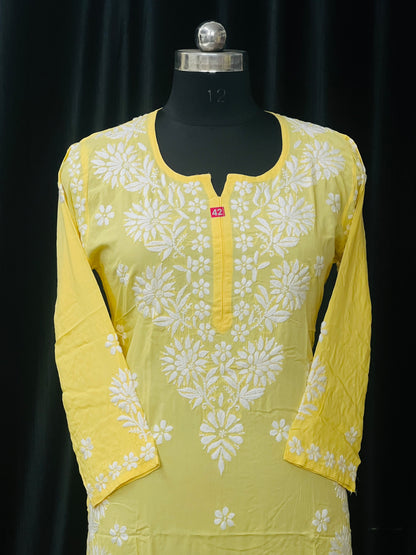 lucknowi Chikan Kurti