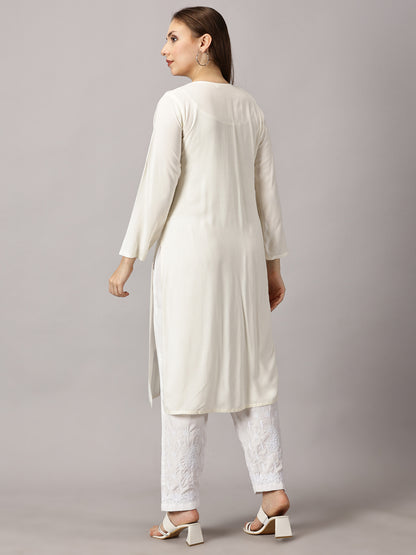 chikan kurti