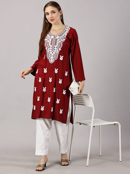 chikan kurti