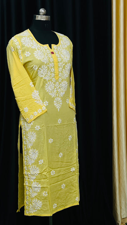 lucknowi Chikan Kurti