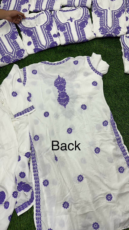 3D Chikankari Sets