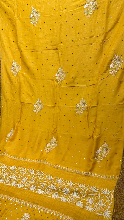 CHIKAN SAREE