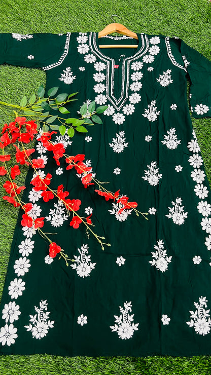 Modal Lucknowi Chikan Kurti