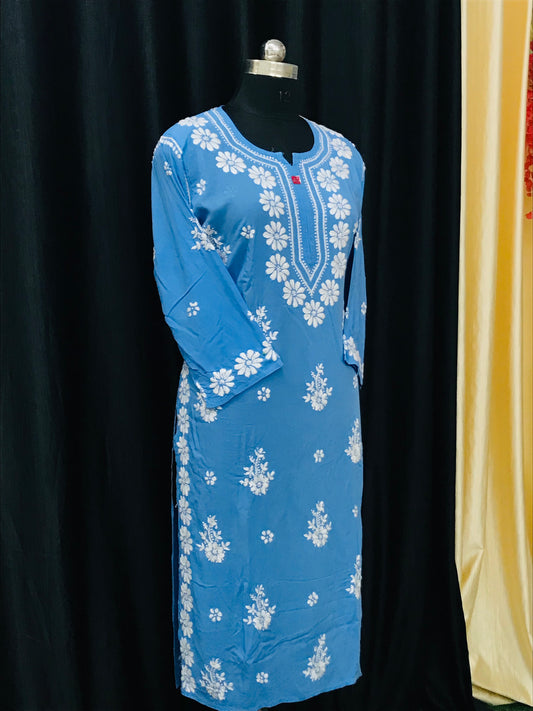 chikan kurti