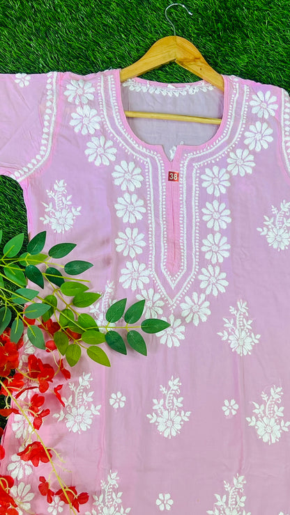 Modal Lucknowi Chikan Kurti