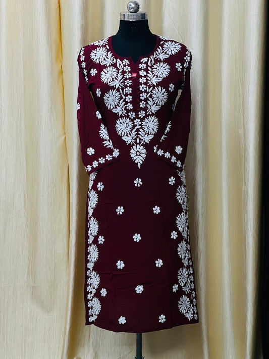 lucknowi Chikan Kurti