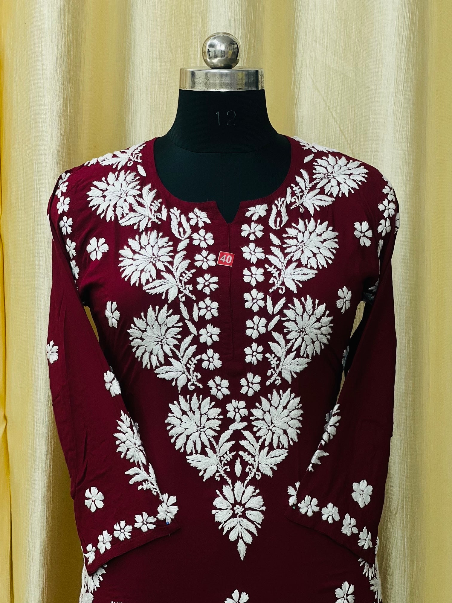 lucknowi Chikan Kurti