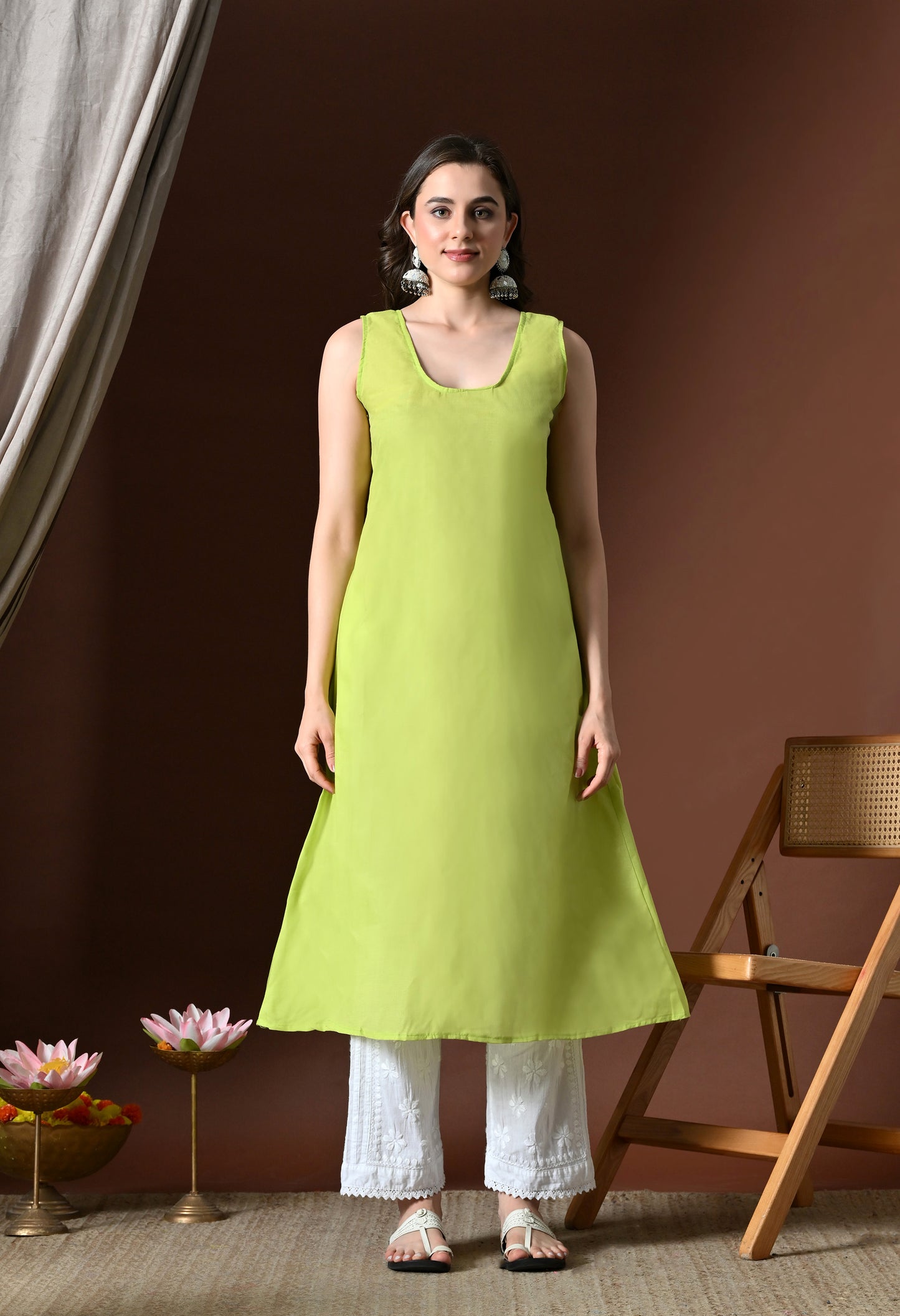 Chikankari Handwork Georgette Anarkali