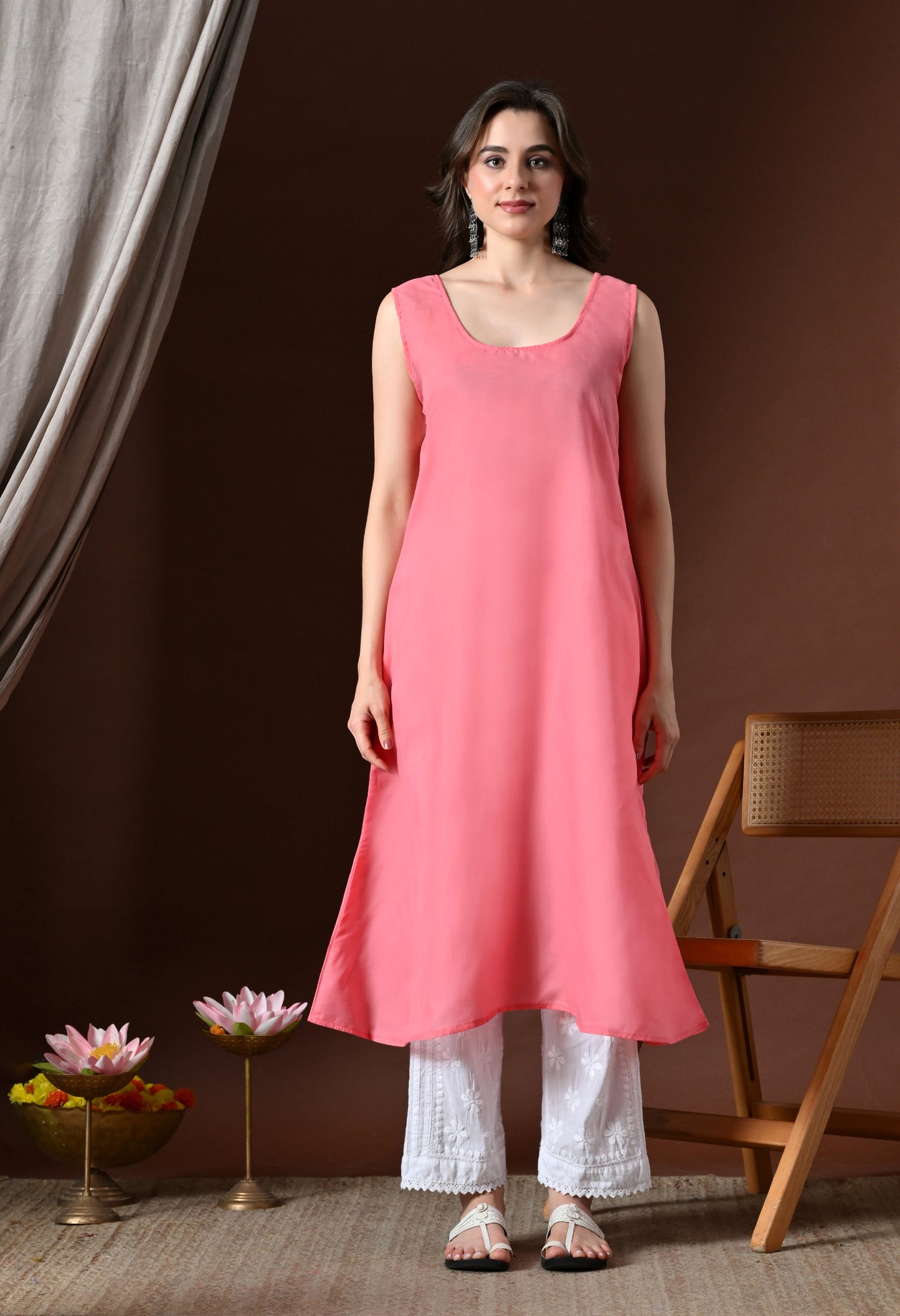 Chikankari Handwork Georgette Anarkali