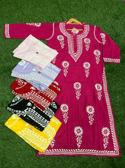 Chikan Kurti