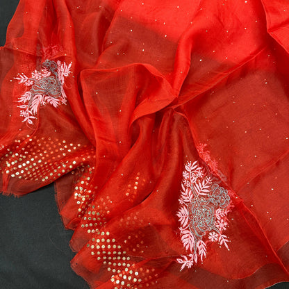 Pure Organza silk dupatta