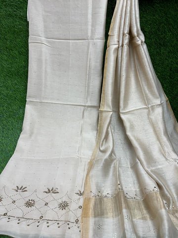 Chanderi Silk Shirt & Dupatta
