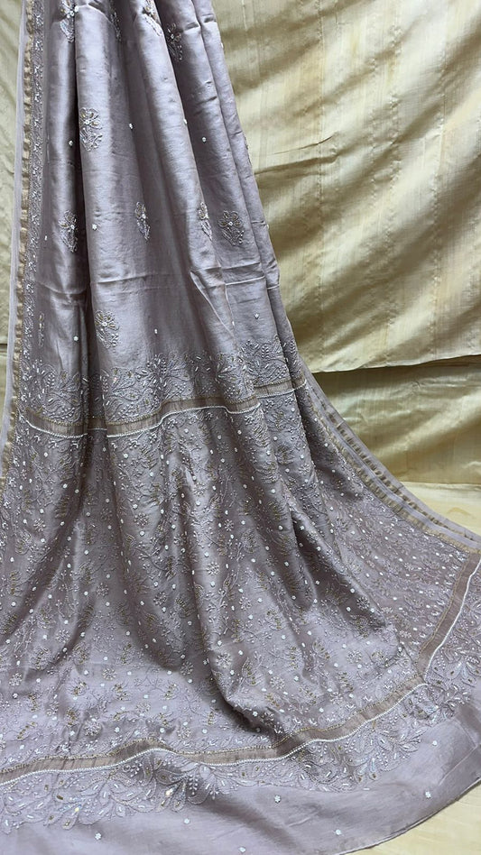 ChikanKari Saree