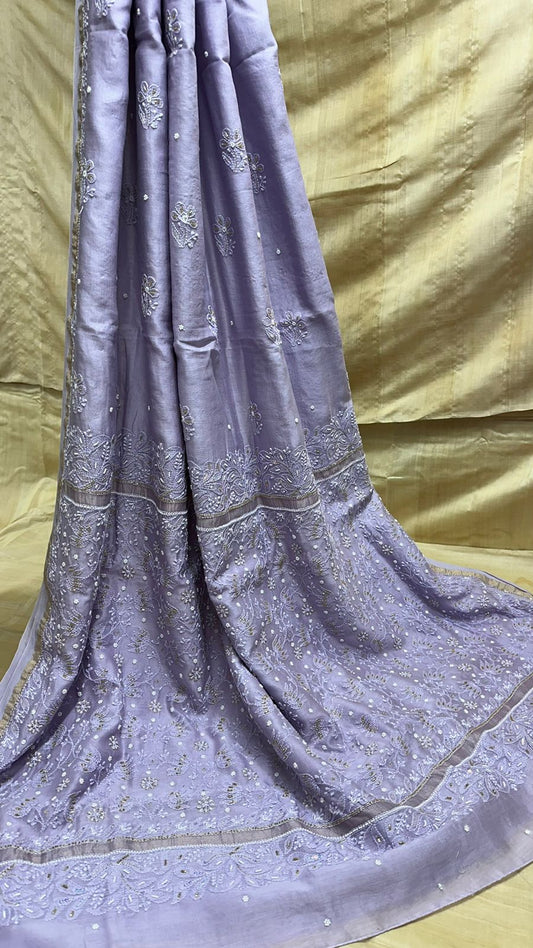 ChikanKari Saree