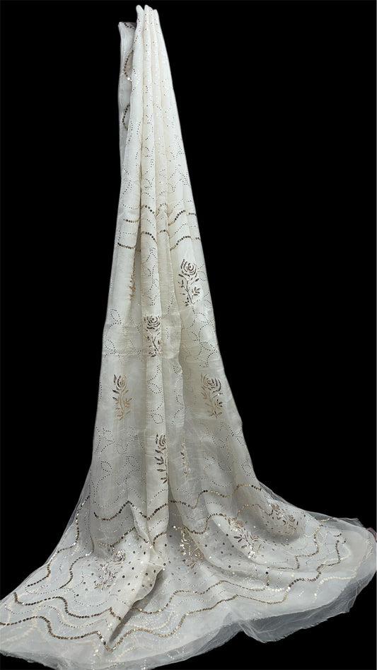 Chikankari Saree