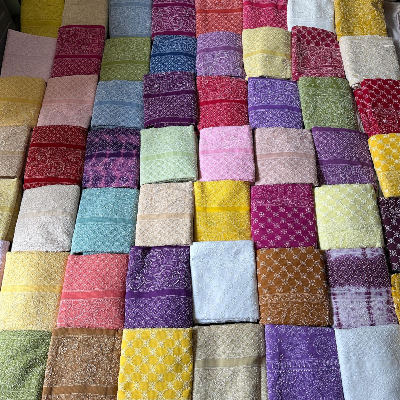 CHIKANKARI KOTA DORIA SAREE