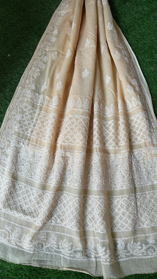 CHIKANKARI KOTA DORIA SAREE