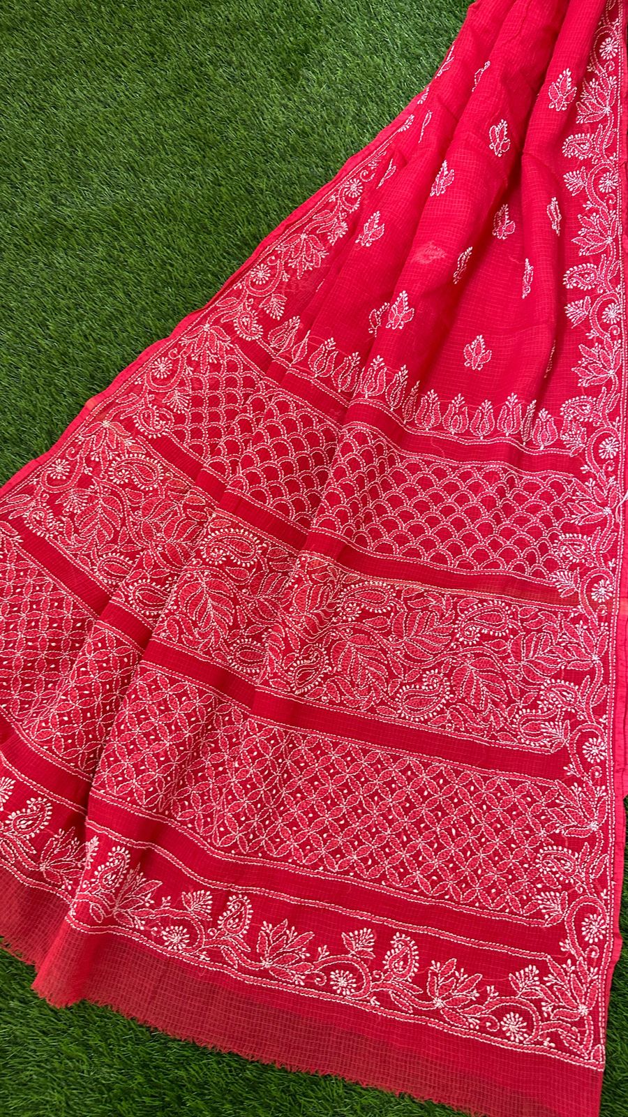 CHIKANKARI KOTA DORIA SAREE