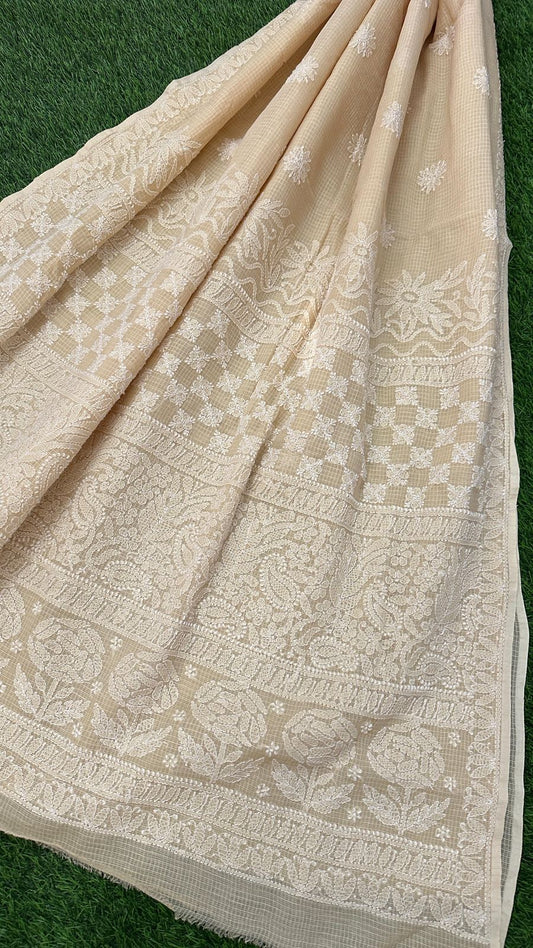 CHIKANKARI KOTA DORIA SAREE