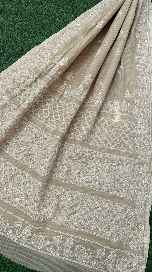 CHIKANKARI KOTA DORIA SAREE