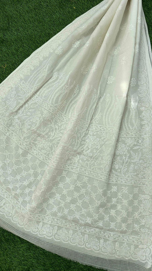 CHIKANKARI KOTA DORIA SAREE