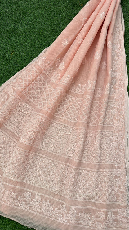 CHIKANKARI KOTA DORIA SAREE