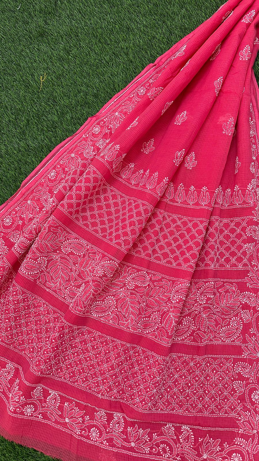 CHIKANKARI KOTA DORIA SAREE