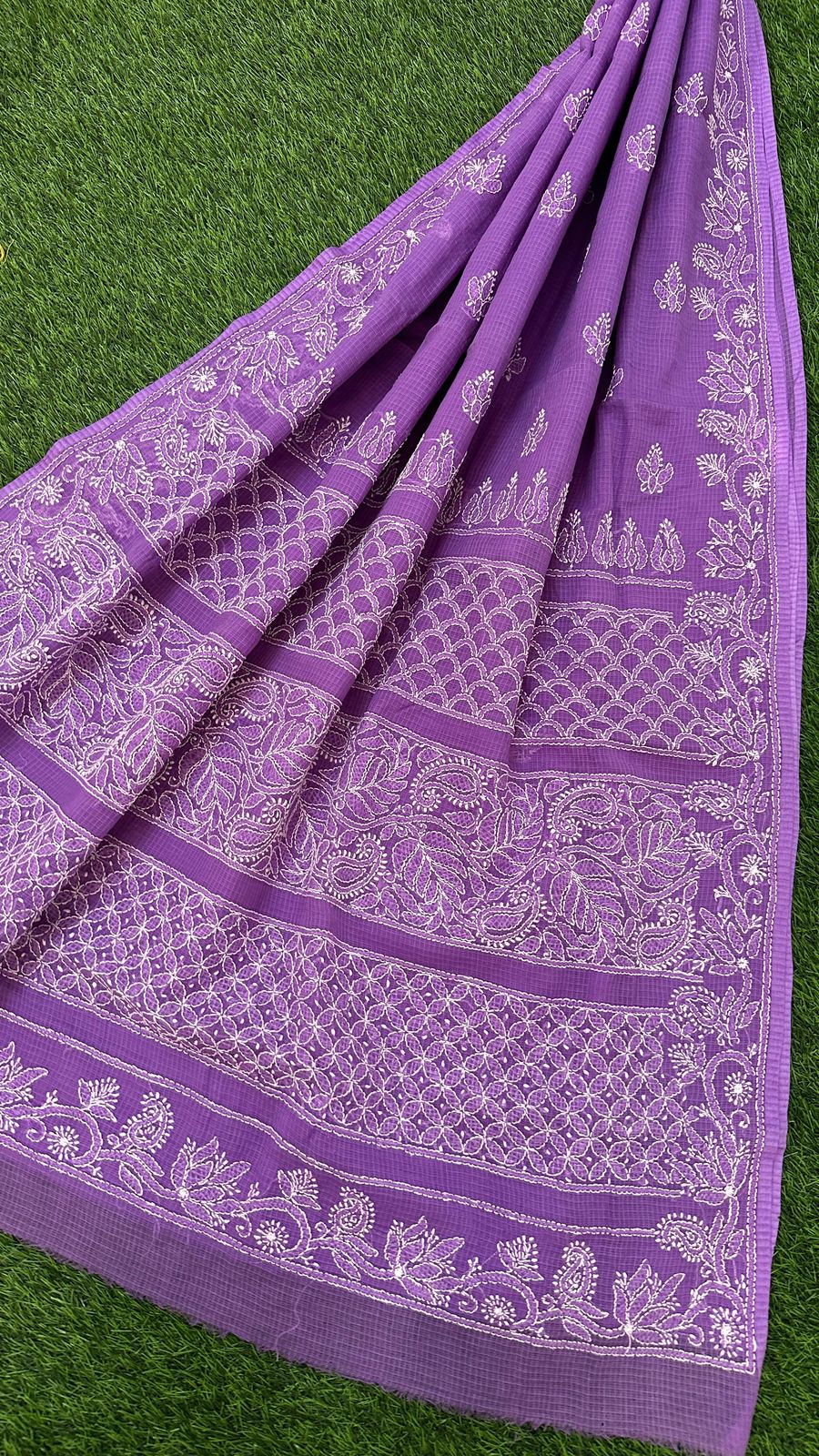 CHIKANKARI KOTA DORIA SAREE
