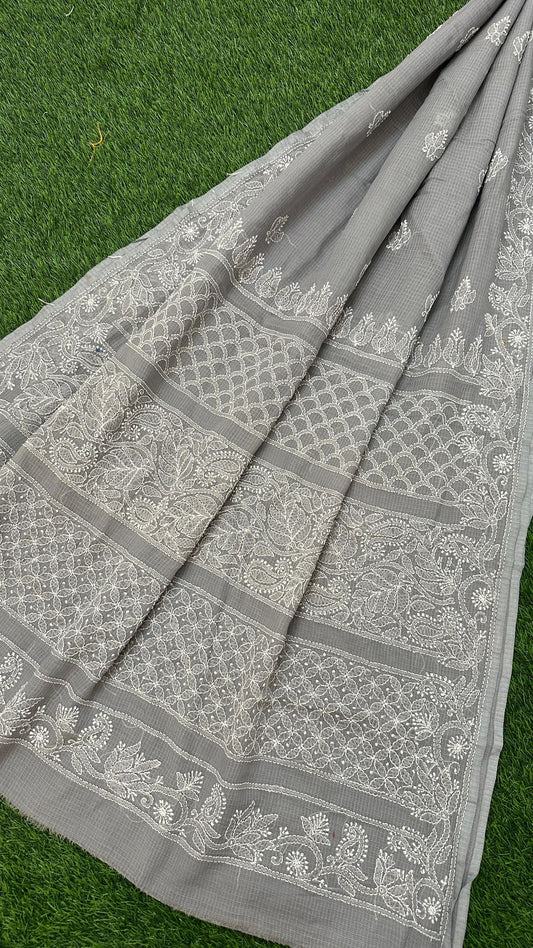 CHIKANKARI KOTA DORIA SAREE